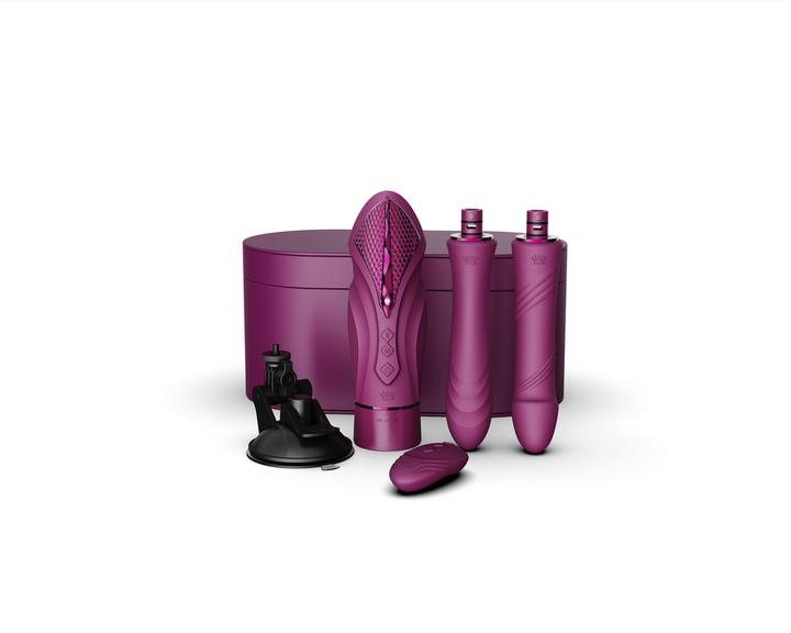 Actual product image Zalo Sesh shock heating vibrator with remote control