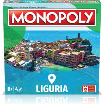Winning Moves WM03008-ITA-6 - MONOPOLY - I BORGHI PI? BELLI D'ITALIA - LIGURIA