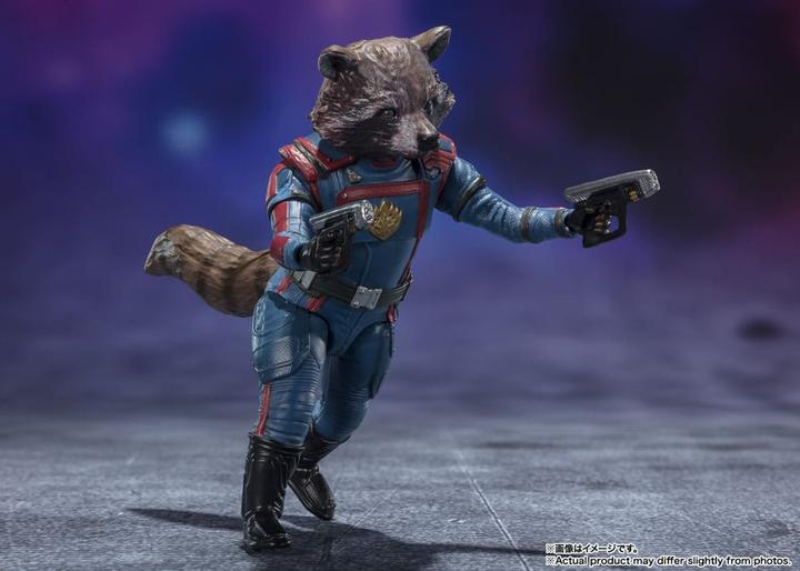 Image du produit Bandai GOTG 3 - Star-Lord & Rocket Raccoon - Figurine S.H. Figuarts 6-15cm