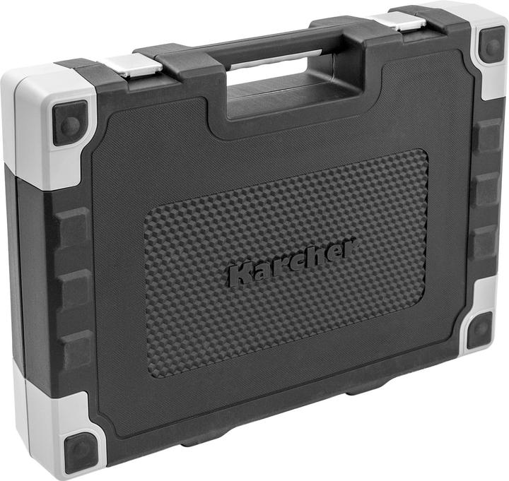 Produktbild Kärcher Karcher Steckschlüsselsatz 157-teilig 1/4" + 3/8" + 1/2" Ratschenkasten, Werkzeug aus Chrom Vanadium (157 Teile)