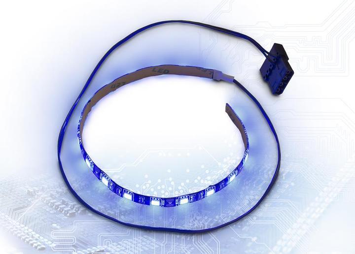 Actual product image Intertech 88885448 LED Strip (Blue)