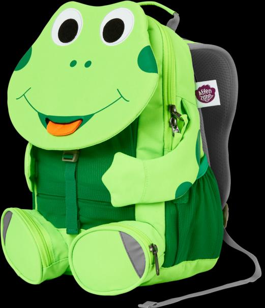 Produktbild Affenzahn Frosch - NEON Rucksack 8lt.