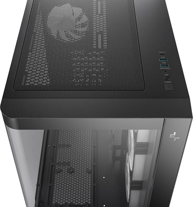 Produktbild Deepcool " CG530U 4F ATX Panoramaglas 4x ARGB black" (ATX, ITX, Micro ATX (mATX))