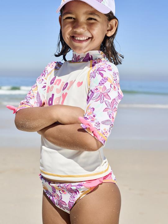 Produktbild Vertbaudet Mädchen UV-Set: Shirt & Badehose (140)