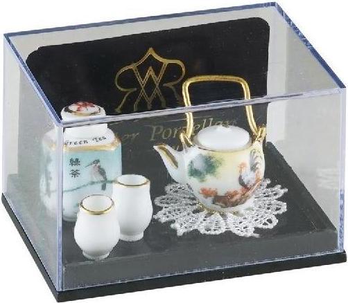 Actual product image Reutter 001.315/5 - Small Japanese tea time, miniature in 1:12 scale