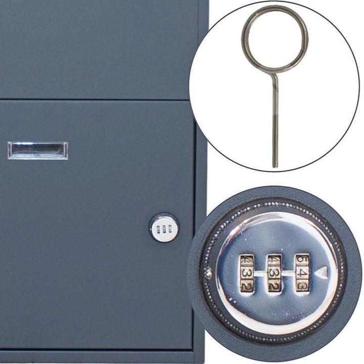 Produktbild Saska Garden Standing courier parcel box 23x41x75cm 1068732