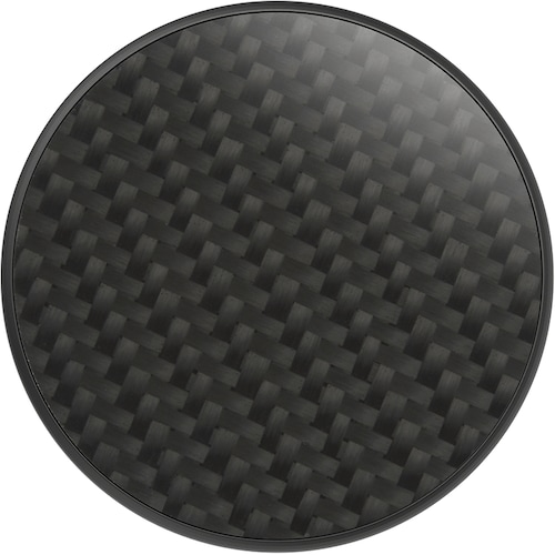 PopSockets Genuine Carbon Fiber, Smartphone Halterung, Schwarz