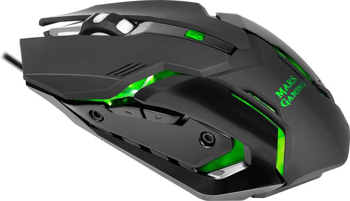 Image du produit Mars Gaming Pack 4 En 1 Gamer (Clavier/Souris/Casque/Tapis) Mcprgb2 RGB (Noir) (FR, Filaire)