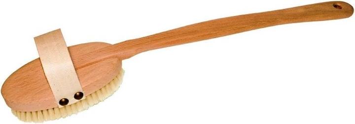 Image du produit Herba Brosse de bain et de massage, poils naturels Soft, bois de hêtre certifié FSC®.