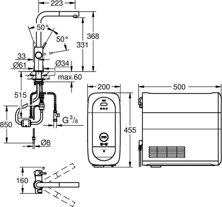 Actual product image Grohe 31539KS0