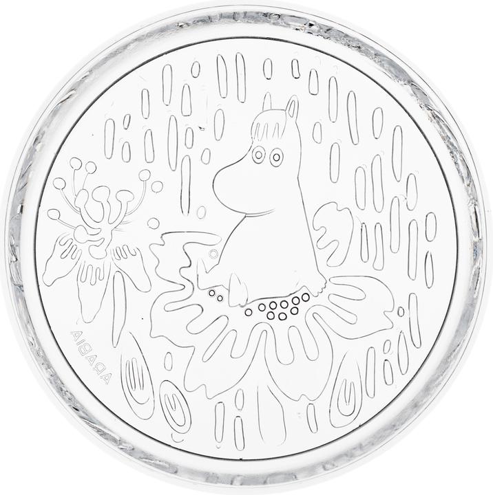 Actual product image Moomin Ø 17 cm - Glass - Clear