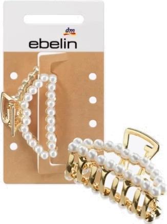 dm ebelin Ebelin, boucle de cheveux avec perles, 1 pièce (1 pcs)