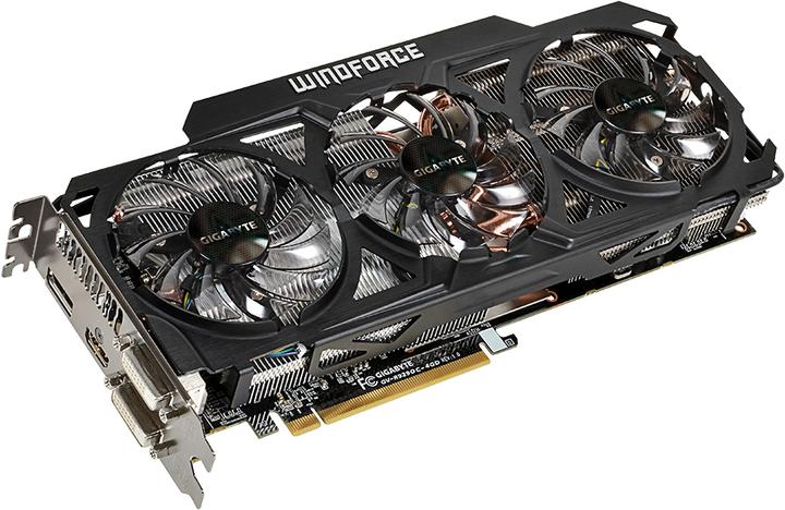 Actual product image Gigabyte Radeon R9 290 WindForce 3X OC (4 GB)