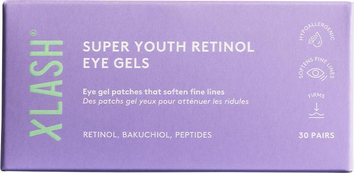 Produktbild Xlash Eyegels - Super Youth Retinol Eye Gels (Augenpflege Gel, Tag + Nacht)