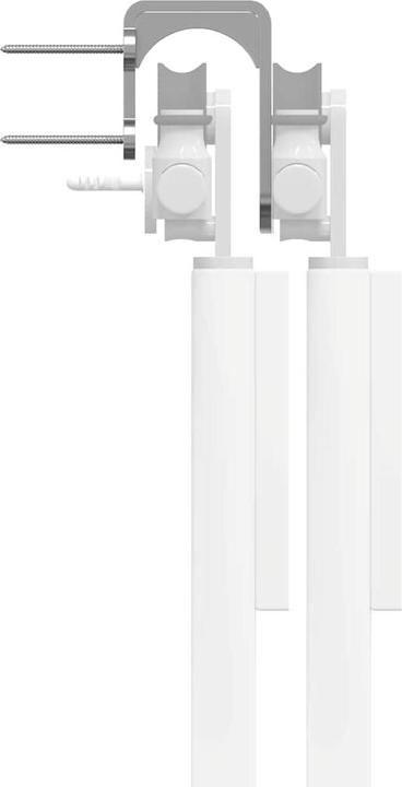 Image du produit VidaXL Supports de dérivation de porte de grange pour rails ronds 4pcs Acier inoxydable