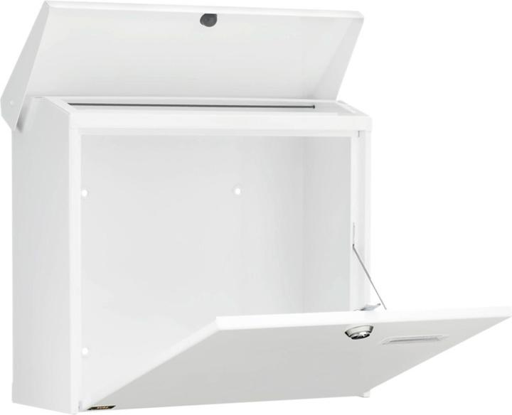 Actual product image Burg Wächter COMFORT 913 W sheet steel letterbox