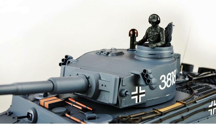 Image du produit Amewi Tank Tiger R&S/2.4GHZ/bois QC Control Edition (RTR Prêt à fonctionner)