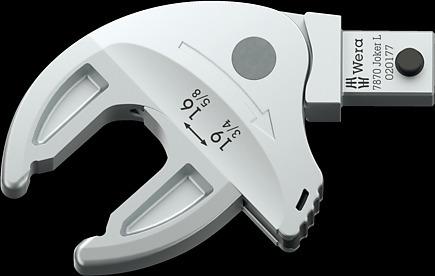 Actual product image Wera 7870 Joker L Selbst- justierender Maulschlüssel (18 mm, 16 mm, 17 mm, 19 mm)