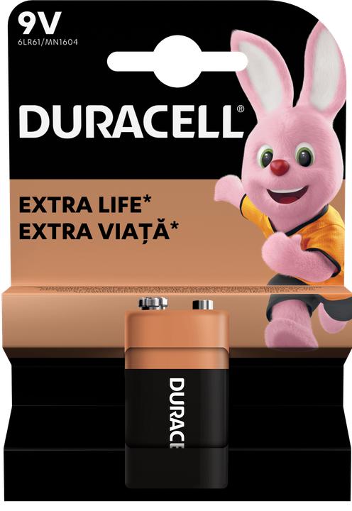 Produktbild Duracell 6LR61 (1 Stk., 9V Block)