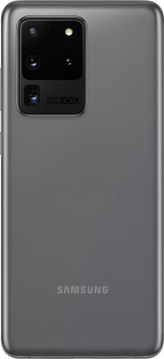 Produktbild Samsung Galaxy S20 Ultra 5G (128 GB, Cosmic Gray, 6.90", Hybrid Dual SIM + eSIM, 108 Mpx, 5G)