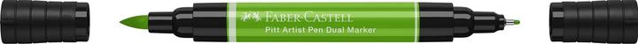 Immagine prodotto Faber-Castell Penna a inchiostro Pitt Artist Pen Dual Light Green (1 x)