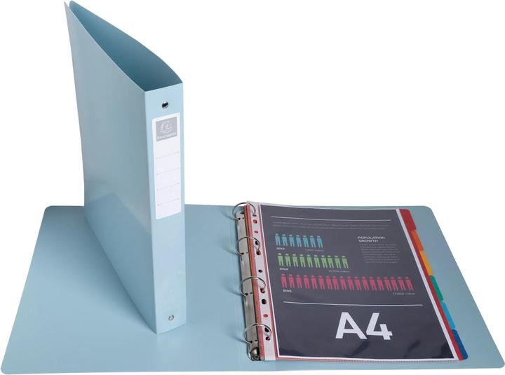 Produktbild Exacompta Ringbuch Set BeeBlue (A4, 40 mm)