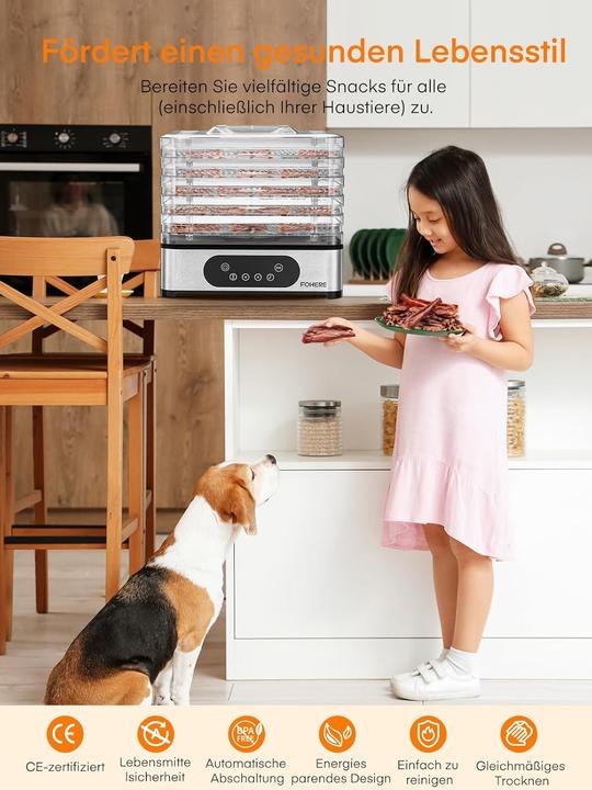 Produktbild Fohere Dörrautomat mit 5 Tabletts