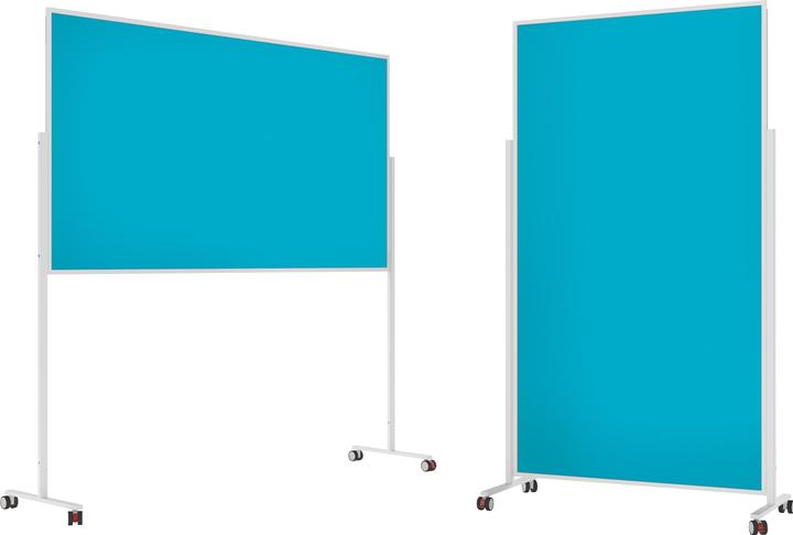Immagine prodotto Magnetoplan MAGNETOP. Lavagna per presentazioni di design VP 1181104 Feltro, turchese 1000x1800mm (100 x 180 cm)