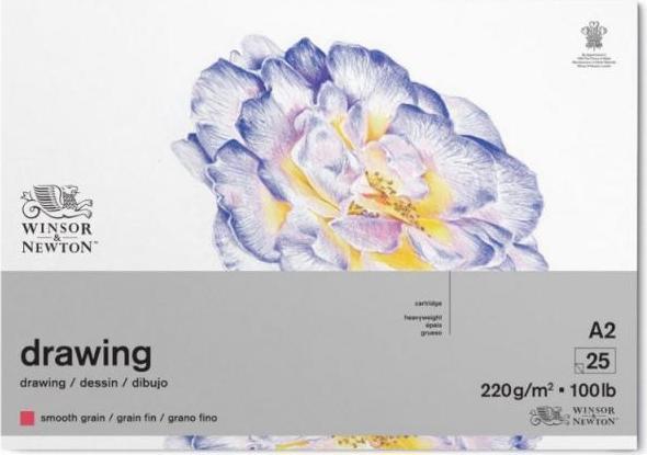 Actual product image Winsor & Newton Drawing pad Smooth Surface (A2)