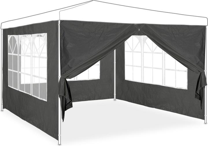 Actual product image Relaxdays Gazebo side-panels (300 cm, 10 cm)