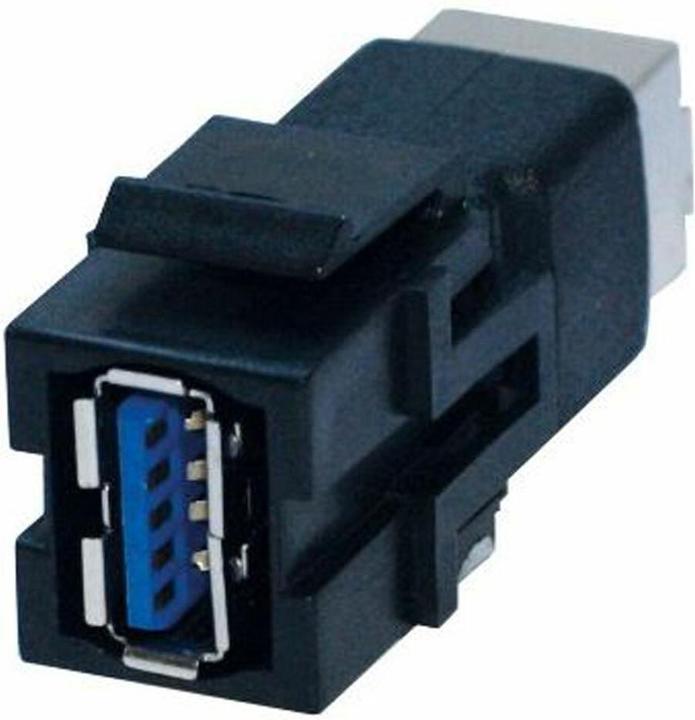 Bachmann Custom Modul 1x USB 3.0 A/B Keystone (0.09 m, USB 3.0)