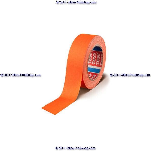 Produktbild tesa Gewebeband Neon-Orange 25m:19mm (19 mm)