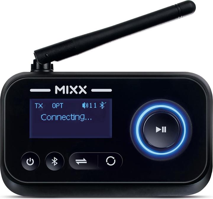 Actual product image Mixx StreamQ TV headphones + StreamPort TV black (40 h, Cable)