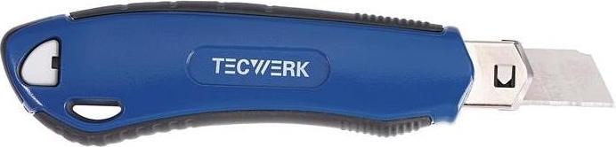 Actual product image Tecwerk Craft knife blade width 18 mm length 166 mm aluminium (Cutters)