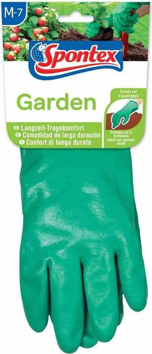 Produktbild Spontex aus Baumwolle, Beschichtung: Nitril, Farbe: grün, Grösse: 7 (7)