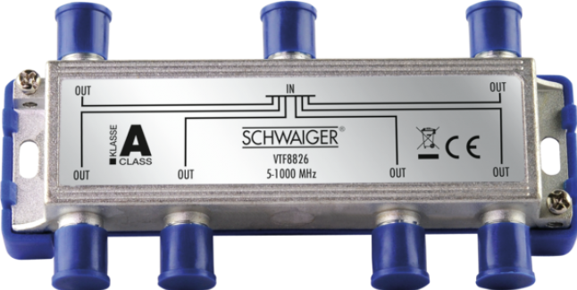 Produktbild Schwaiger 6-fach Verteiler (Verteiler)