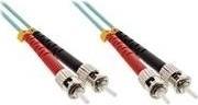 Produktbild InLine LWL Duplex Kabel ST/ST 50/125um OM3 0.5m (CAT6, 0.50 m)
