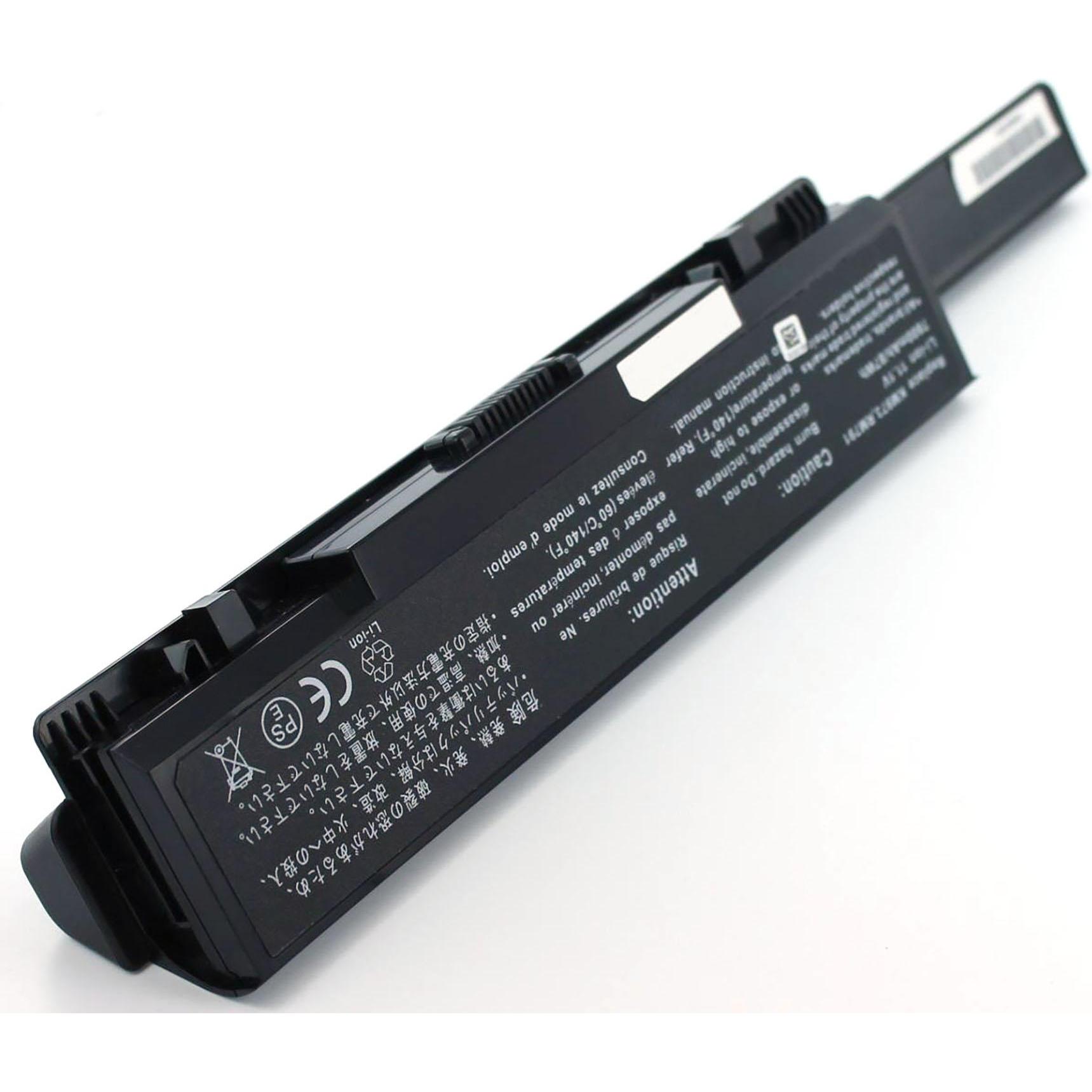 AGI 6663 - Batterie/Akku (6600 mAh), Notebook Akku, Schwarz