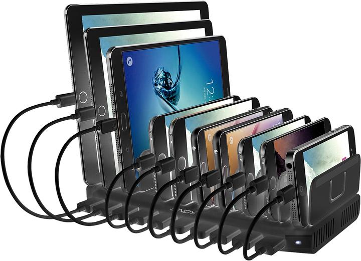 Produktbild Lindy 10 Port USB-Ladestation (5 W)