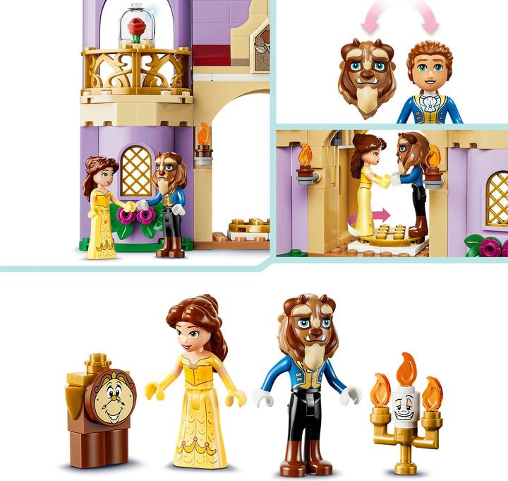 Produktbild LEGO Das verzauberte Schloss von Belle und dem Biest (43289, LEGO Disney)