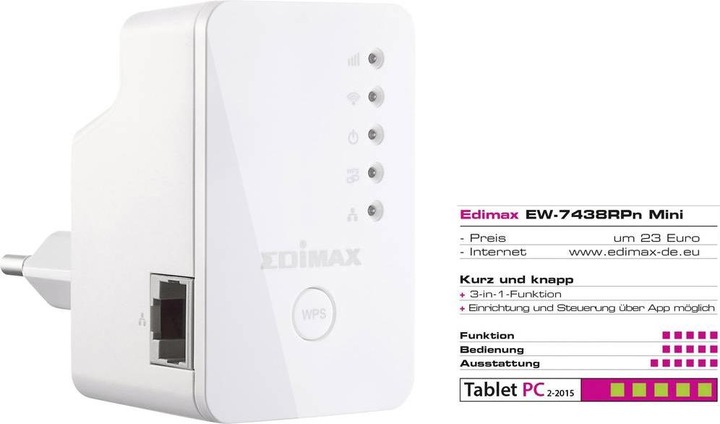 Produktbild edimax EW-7438RPn (300 Mbit/s)