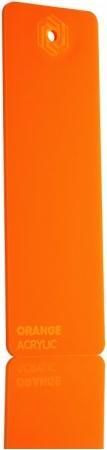 Actual product image flux Acrylic glass plate - Beambox Pro - Orange (37.50 cm, 60 cm)