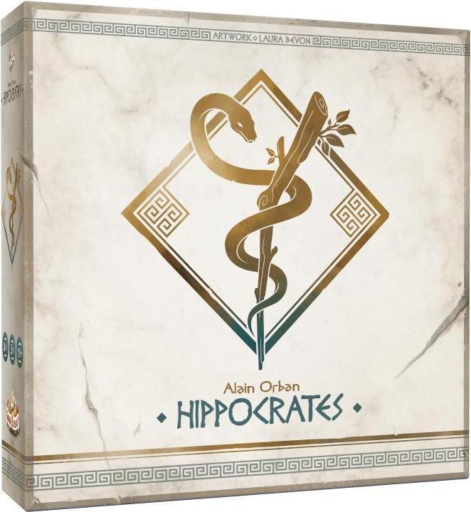 Actual product image Game Brewer GAB49356 - Hippocrates - Brettspiel, für 1-4 Spieler, ab 12 Jahren (DE-Ausgabe) (German, 1 - 4 Players)