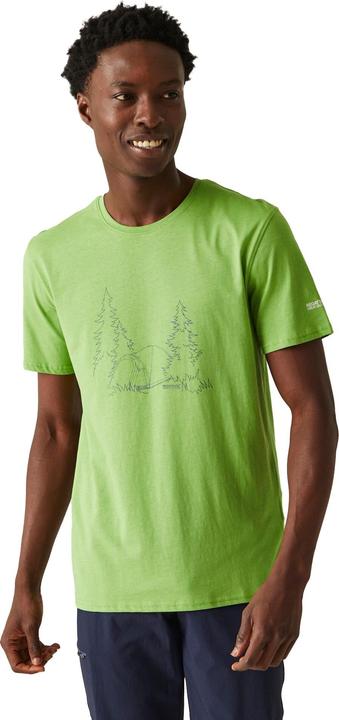 Actual product image Regatta Mens Breezed IV Tree T-Shirt (3XL)