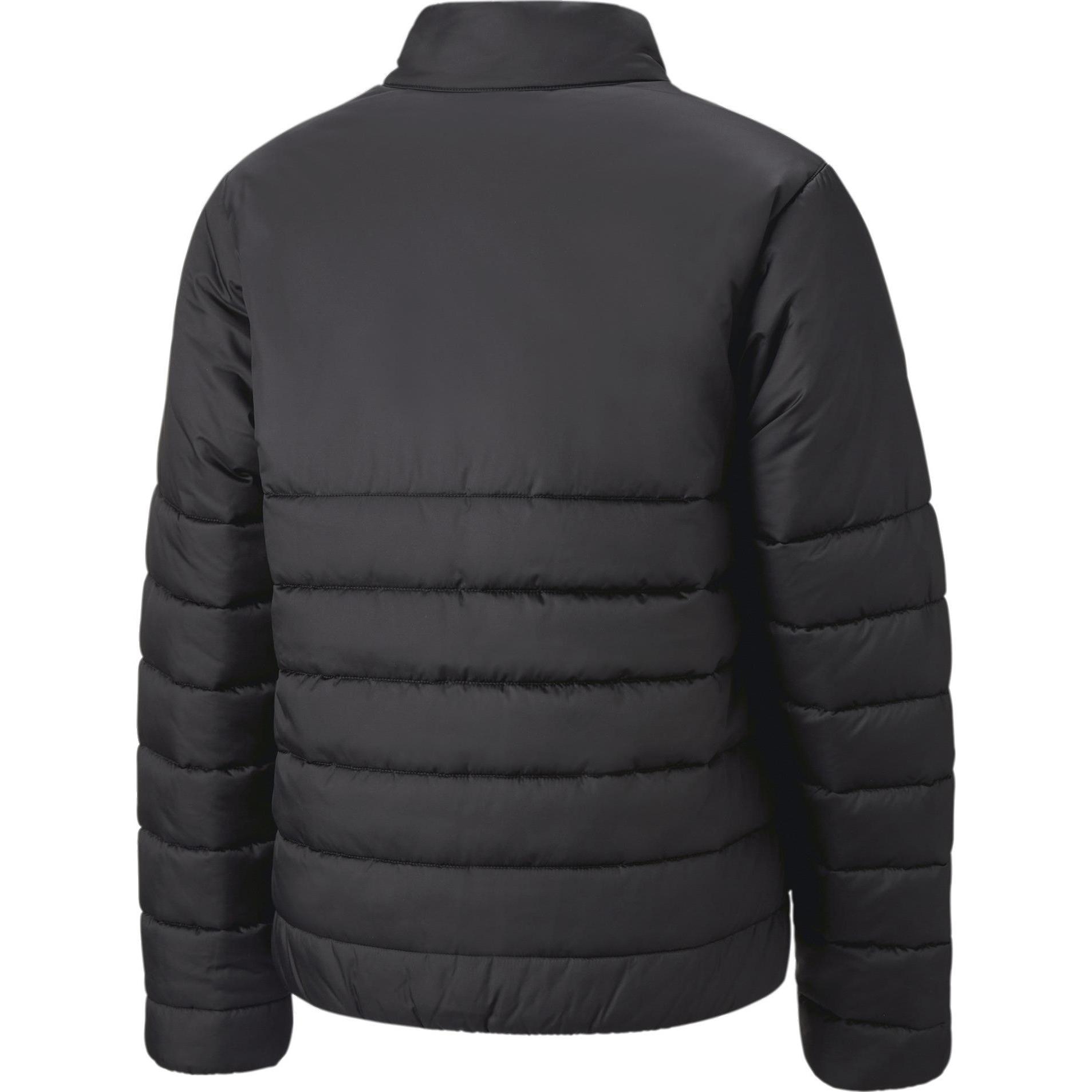 Thumbnail - Puma, Jungen, Laufjacke, teamLIGA Padded Jacket Jr Zip (128), Schwarz, 128