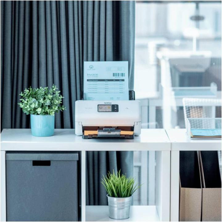 Image du produit Brother ADS-4550W Scanner 35 ipm R/V (Ethernet, USB, Wi-Fi Direct, WLAN)