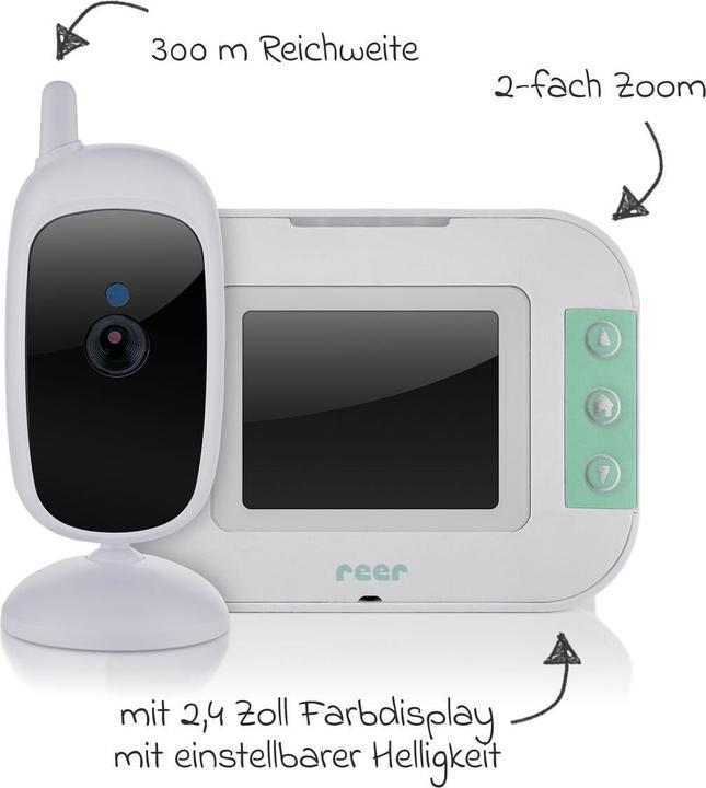 Actual product image Reer BabyCam S (Video & Audio, 300 m)