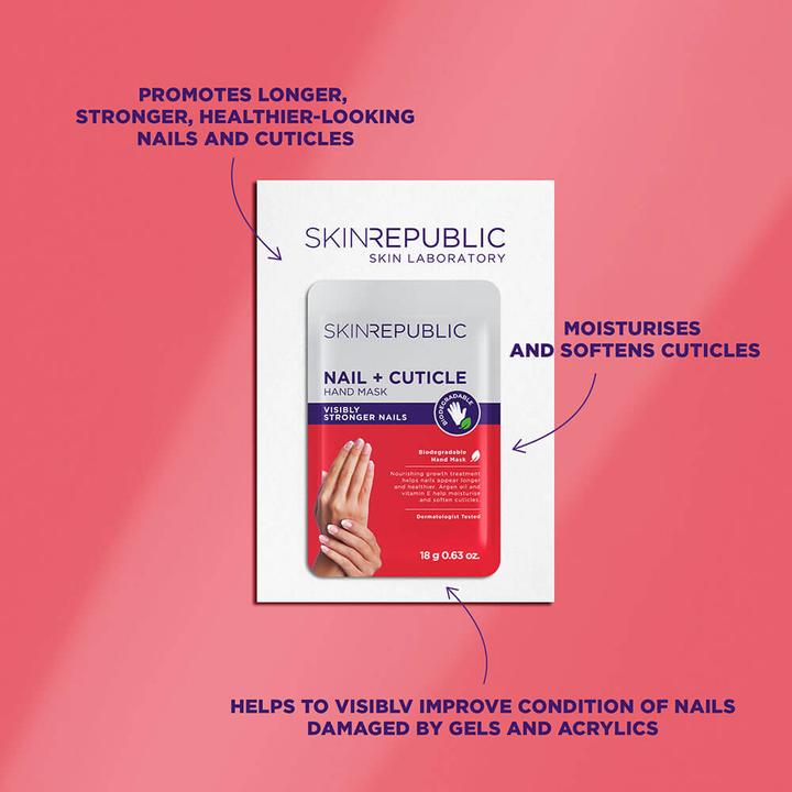 Image du produit Skin Republic Masque pour les mains avec ongles et cuticules
