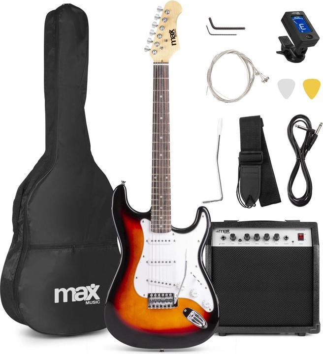 Max GigKit (E-Gitarren Set, Linde, Holz)