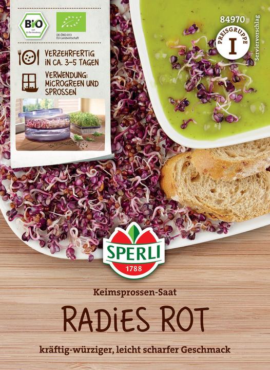 Produktbild Sperli BIO Keimsprossen-Saat Radies